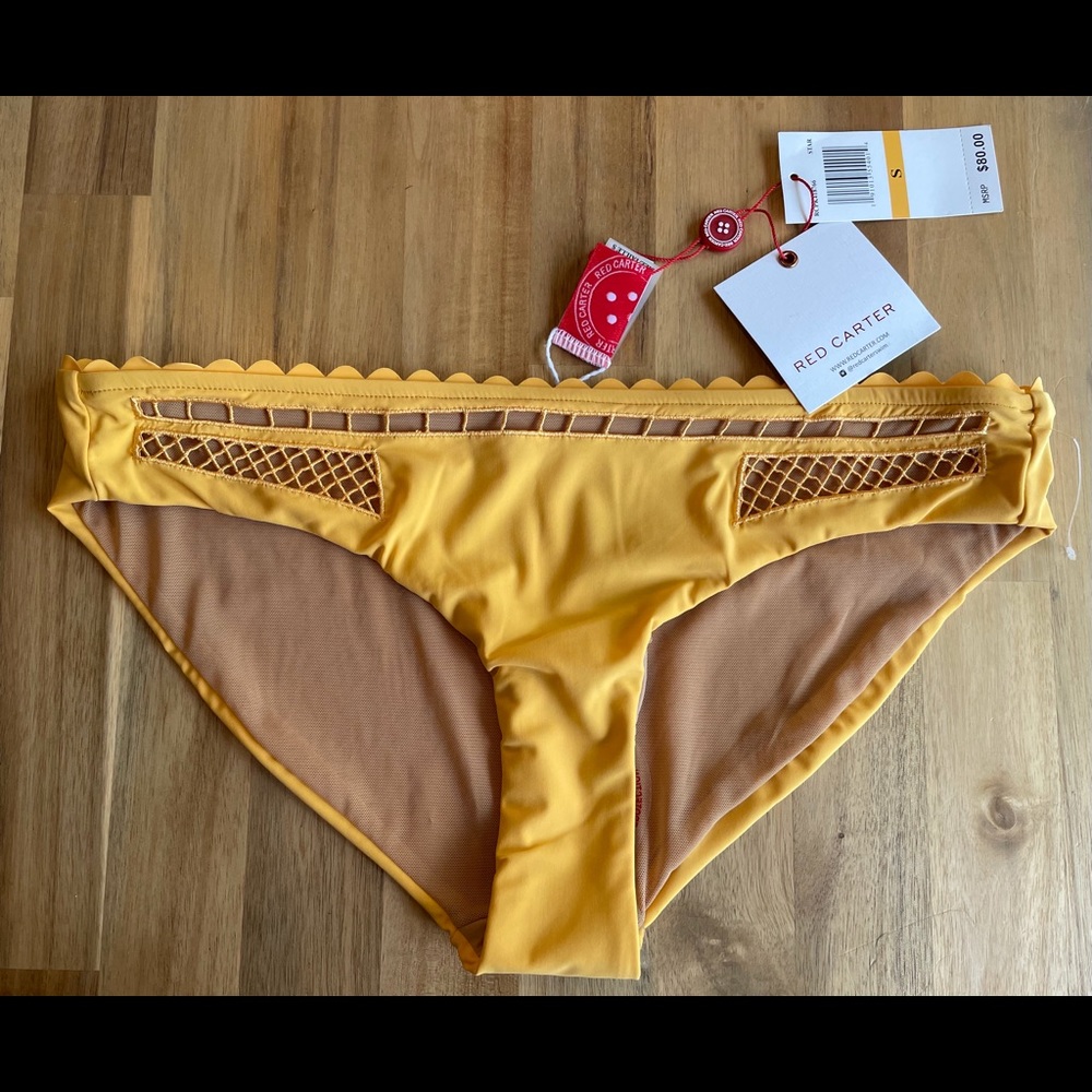 Red Carter Lola Bikini Bottom